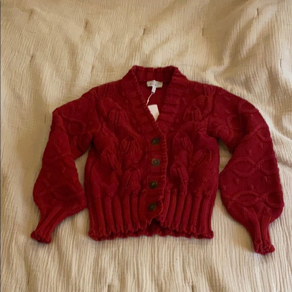 Red & Other Stories cardigan
